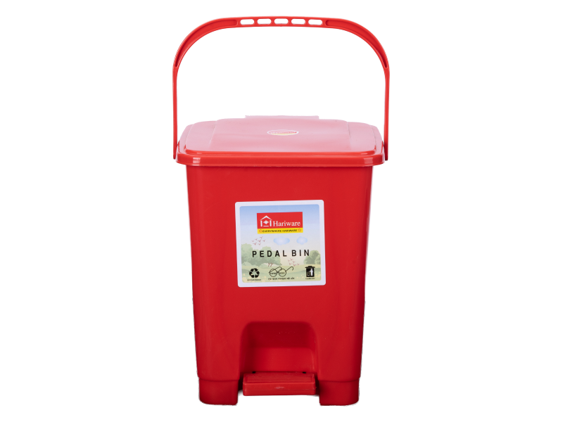 Square Pedal Bin 30L